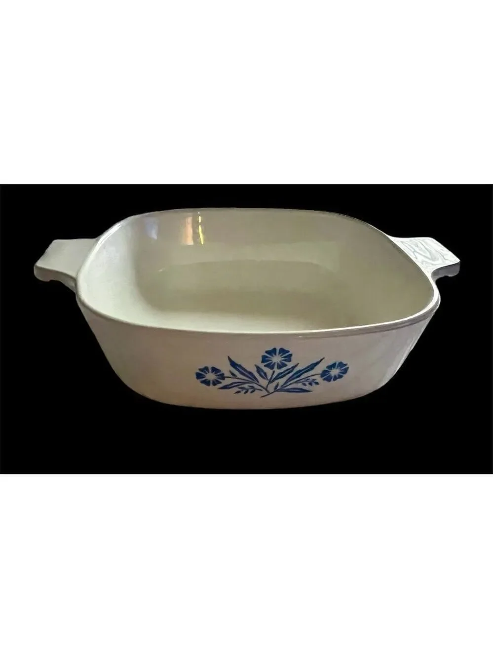 1 QT BLUE CORNFLOWER CORNING WARE DISH